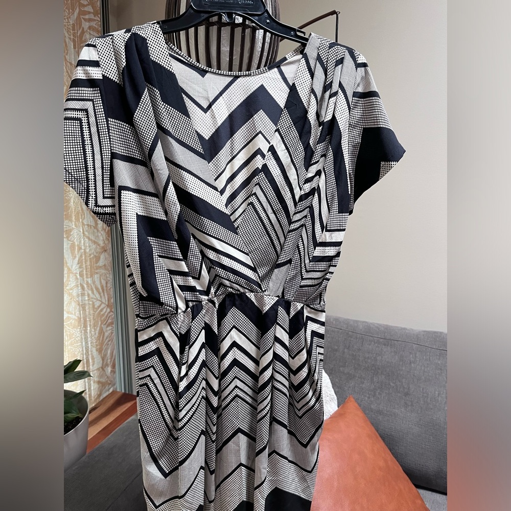 Black and White Amanda Uprichard dress.